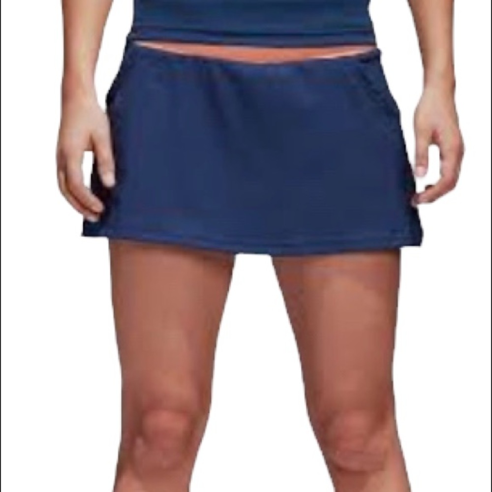 Adidas Climalite Club Tennis Skort Skirt UPF 50+